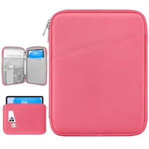 Dadanism Bolsa de transporte para tablet de 9 a 11 polegadas para iPad (A16) 11ª geração de 11 polegadas, iPad 10ª geração 11 polegadas Air 5/4, i-Pad Air/Pro de 11 polegadas, i-Pad 9/8/7, Galaxy Tab
