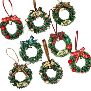 Decorações Guirlanda Pendurada na Porta Decoração de Janela Casa Árvore Fruta Vermelha Adesivo Magnético para