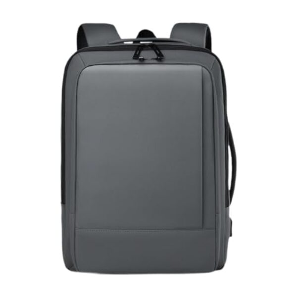 Deevoka Mochila masculina para laptop, bolsa para computador, mochila para pesca no escritório, Cinza
