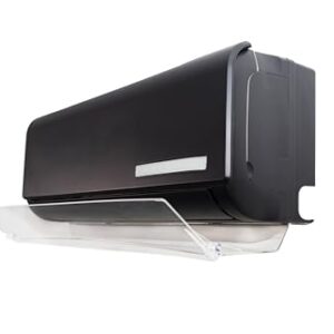 Defletor Ar Condicionado Split Hi Wall Ajustável Universal Acrílico 100% Puro - Vários Tamanhos - Desvio de Ar (95 cm)