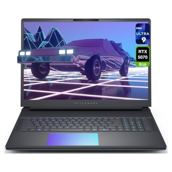 Dell Laptop para jogos Alienware 18 Area 51, Intel Ultra 9-275HX, 64 GB DDR5 RAM, SSD PCIe de 4 TB, QHD+ de 18 polegadas (2560 x 1600) 300 Hz, Nvidia G-Force RTX 5070, teclado retroiluminado, W11 Home