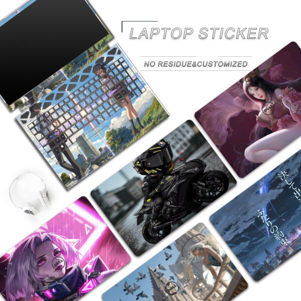 Dell Pro Max 18 Plus MB18250 Adesivo De Vinil Para Notebook Sem Resíduos Computador Laptop 11/12/13/14/15/16/17 Polegada