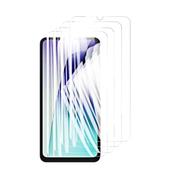 DLMTVO 4 peças de películas protetoras de tela, para Redmi 14c 4g 14 C, vidro temperado cristal de alto alumínio, antiarranhões, proteção de 17,5 cm (HD)