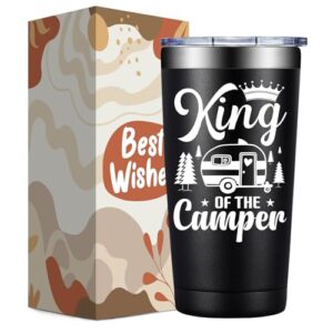 DOEARTE Presentes de acampamento para homens e mulheres - Presentes legais para proprietários de trailers - Ideias de presente para entusiastas, proprietários, atividades ao ar livre, acampamento