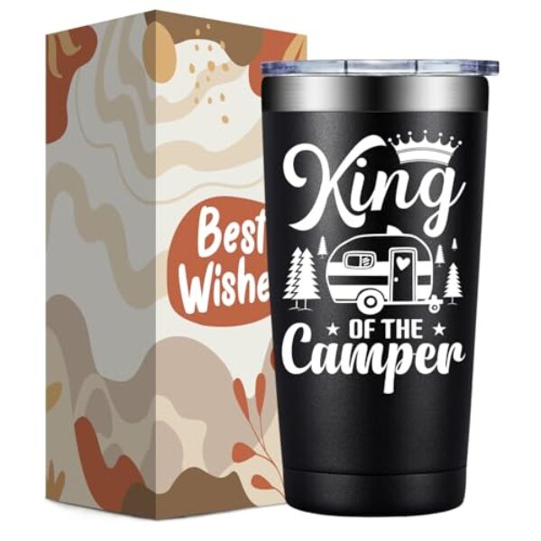 DOEARTE Presentes de acampamento para homens e mulheres - Presentes legais para proprietários de trailers - Ideias de presente para entusiastas, proprietários, atividades ao ar livre, acampamento