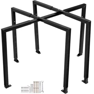 DorBuphan Gaiola de segurança AC, gaiola de segurança de ar condicionado para unidades redondas ou quadradas, tamanho ajustável e design antirroubo reforçado