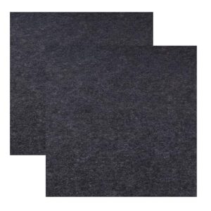 Drydiet Pacote com 2 tapetes sob geladeiras, impermeável, para geladeira, máquina de lavar, multifuncional, eletrodomésticos, suporte antiderrapante 61 x 61 cm