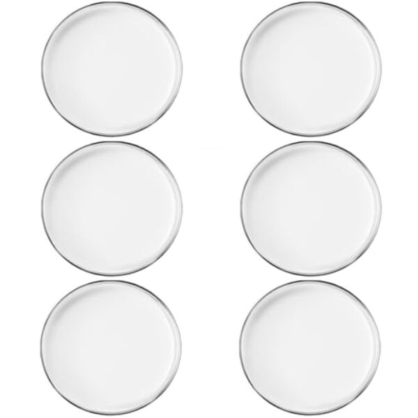 EBUKTUK 6 peças, batentes de porta, protetores de parede da maçaneta, protetores de porta, amortecedores de móveis, reduzem o ruído, almofada silenciadora, uso para portas de entrada, portas de