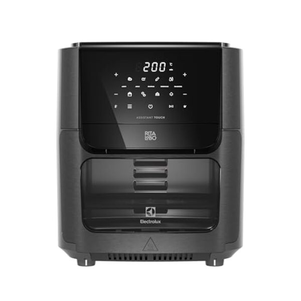 Electrolux Air Fryer Oven Electrolux por Rita Lobo 12L Digital Grafite Experience 1700W (EAF85) 220V