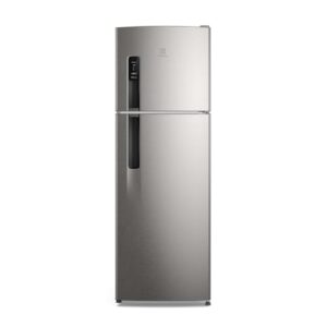Electrolux Geladeira Electrolux Frost Free 380L AutoSense Duplex Inox Look (TF41S) 220V
