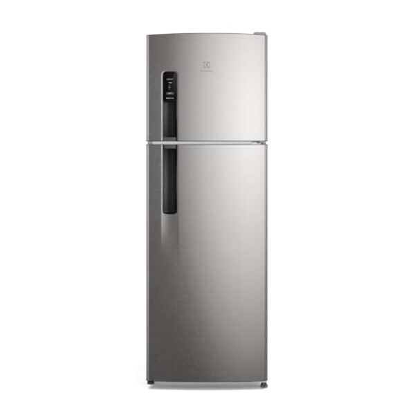 Electrolux Geladeira Electrolux Frost Free 380L AutoSense Duplex Inox Look (TF41S) 127V