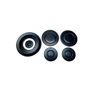 Espalha Chama Preto Fosco Fogão Cooktop Fischer Platinium