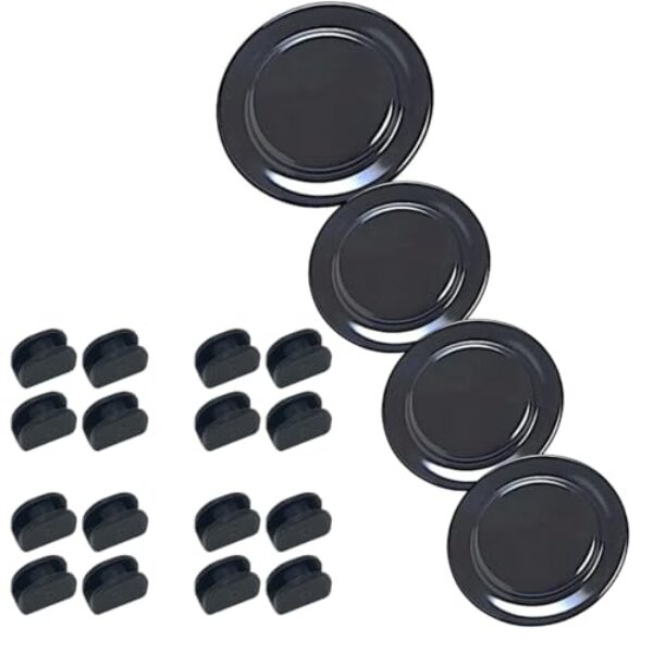 Espalhador + borracha da grelha cooktop fogão fischer 4 boca