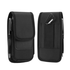 Estojo de nylon extra grande para celular coldre com clipe de cinto para Samsung Galaxy A25 A16 A14 A13 A12 A05s A05 A03s A02s A72, Moto G Play 2023, G Power 5G 2024, adequado para OnePlus Nord N30 5G