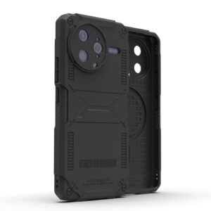 Fat Bear Capa protetora de celular durável à prova de choque para Xiaomi REDMI K80 PRO Poco F7 Ultra (versão regular - preta, Poco F7 Ultra)