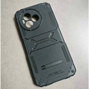 Fat Bear Capa protetora durável à prova de choque para celular Xiaomi REDMI K80 PRO Poco F7 Ultra K80 Ultra (versão magnética-preta, K80 Ultra)