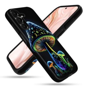 FGDRFGRW Capa projetada para Samsung Galaxy A16 5G, 2 camadas TPU + PC, capa protetora à prova de choque – Cogumelo