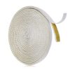 Fita de vedação de substituição de lareira, 3 m x 1 cm resistente ao calor, vedação de corda de fibra de vidro, vedação de corda de fibra de vidro, gaxeta de porta de fogão impregnada, acessórios de