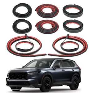 Fita de Vedação para Portas do CR-V CRV 2023-2025, Vedação de Borracha para Carro, Isolamento Acústico, Redução de Ruído do Vento, Kit de Isolamento Acústico