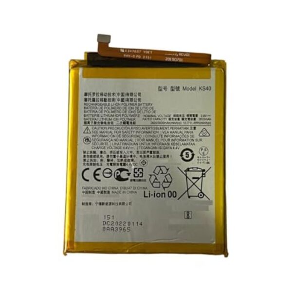 Flex Carga Bateria KS40 Para Moto E6s Play - Xt-2053 Nova