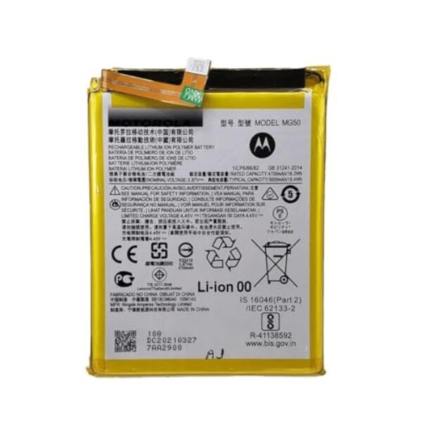 Flex Carga Bateria MG50 Para Moto G9 Plus Xt2087