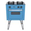 Fogao a Gas 2 Bocas com Forno Venax Mini Cook Azul