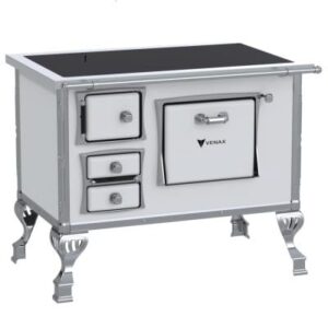 Fogão a Lenha GII N 2 Premium Branco Saida Direita