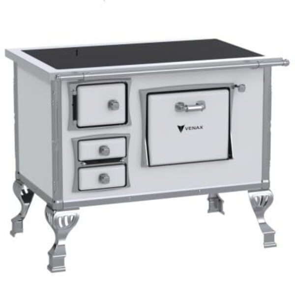 Fogão a Lenha GII N 2 Premium Branco Saida Direita