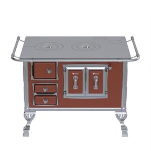 Fogão a Lenha GII N 2 Sec Tabaco Sem Tampa Saida Direita