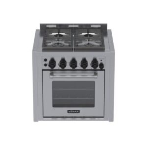Fogão de Embutir 4 Bocas Venax Temis Inox Gás GLP 220 V
