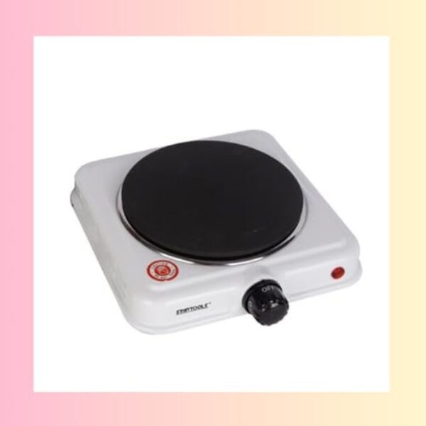 Fogão Elétrico Portátil 1 Boca, 127V, Branco