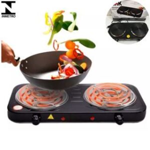 Fogão Fogareiro Portátil Cooktop Duas Bocas 127v Fogão Por Indução Economia De Energia E Praticidade