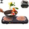 Fogão Fogareiro Portátil Cooktop Duas Bocas 127v Fogão Por Indução Economia De Energia E Praticidade