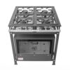 Fogão Industrial 4 Bocas 2 Simples a Gás Baixa Pressão MR Fogões com Forno P5