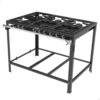 Fogão Industrial Progás 6 Bocas A Gás PMSD-63 G2 3 Bocas Simples e 3 Bocas Duplas Sem Forno P42662