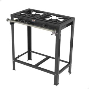 Fogão Industrial Progás PMSD-21 G2 2 Bocas A Gás 1 Boca Dupla e 1 Boca Simples Sem Forno P42569