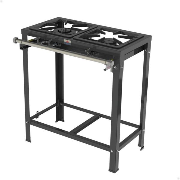 Fogão Industrial Progás PMSD-21 G2 2 Bocas A Gás 1 Boca Dupla e 1 Boca Simples Sem Forno P42569