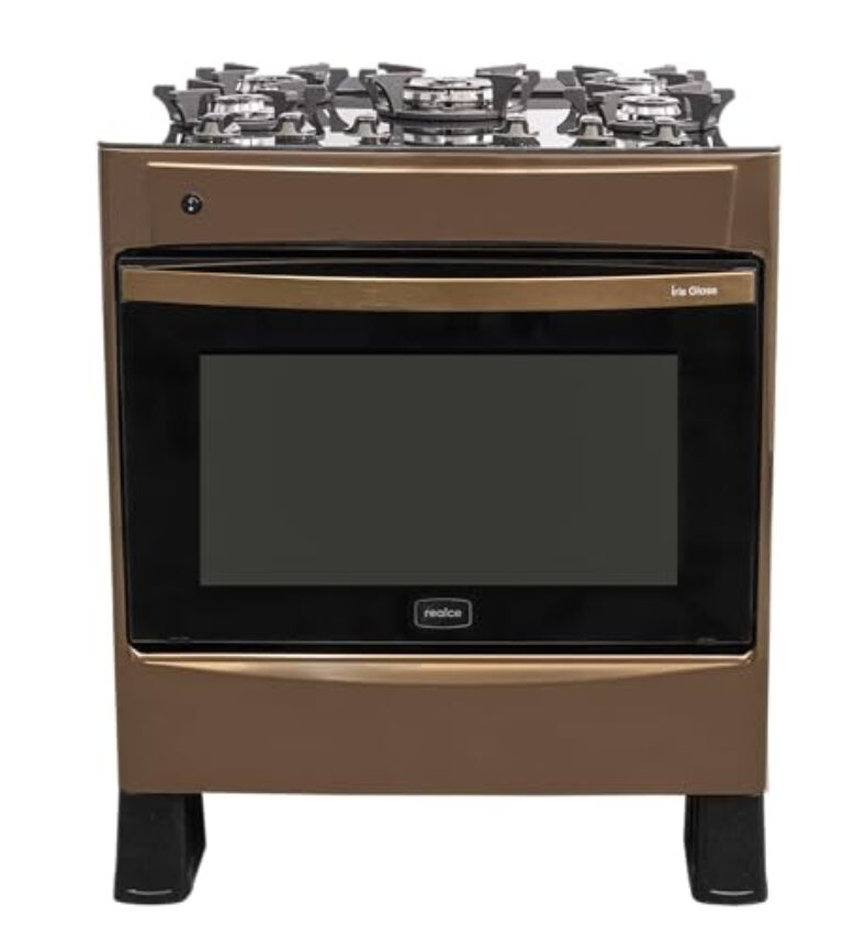 Fogão Íris Glass 5 bocas Golden Rose