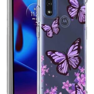 FollmeAir Capa para Moto G Play 2023, capa para Moto G Power 2022, TPU fino e flexível para meninas e mulheres, airbag, amortecedor de choque, borracha macia de silicone para Motorola Moto G Play 2023