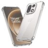 Foluu Capa transparente para OnePlus 15 2025, parte traseira rígida transparente de policarbonato e TPU macio com cantos reforçados à prova de choque, capa fina de ajuste fino para OnePlus 15 5G 2025