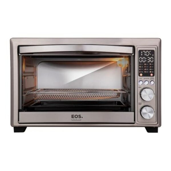Forno e Fritadeira Air Fryer EOS 38 Litros Digital Premium Inox EAF40AID 220V