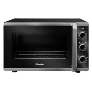Forno Elétrico de bancada Mueller 50 litros e 3 Modos de Assar MFB50K 220V Preto