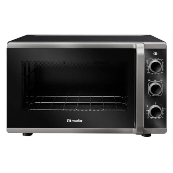 Forno Elétrico de bancada Mueller 50 litros e 3 Modos de Assar MFB50K 220V Preto