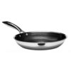 Frigideira Antiaderente Inox 26cm CookingPro Com Revestimento Antiaderente e Antirrisco– Alta Performance e Resistência (LINHA DE LUXO).