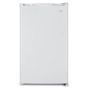 Frigobar Frost 125L Inox 60hz 127v Com Prateleira E Porta Reversível Branco Qrd04b1w Luz Led Interna Automático CHiQ