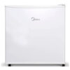 Frigobar Geladeira Midea 45 Litros Usado 110V Prateleira Gelo Suporte de Latas Refrigerador Cozinha Quarto Hotel Suite