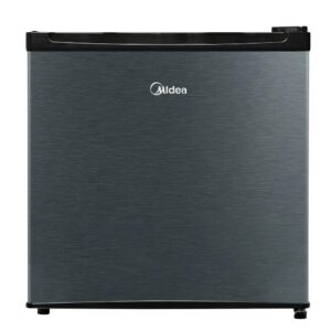 Frigobar Midea Preto Com Inox 45L MRC06B1-X 110V