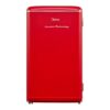 Frigobar Retrô 93 litros Vermelho Inverter Bivolt Midea