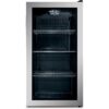 Frigobar Suggar 88 Litros Com Porta De Vidro FB8811IX/FB8812IX Inox 110V