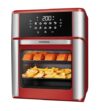 Fritadeira Air Fryer Forno Oven 12L, Mondial, Vermelho/Inox, 2000W, 127V - AFON-12L-RI